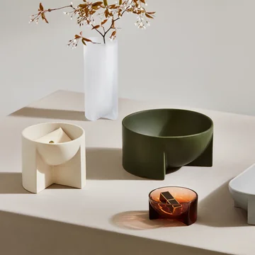 Kuru Schalen von Iittala aus Glas und Keramik