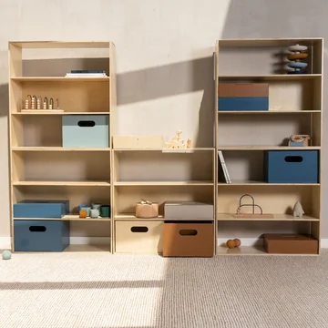 Nofred - Kinderregal, 70 x 73 x 25,5 cm, Birke natur