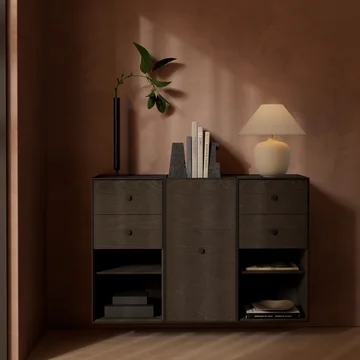 Audo - Frame Regalmodul 70, Eiche geräuchert