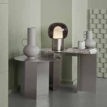 Blomus - Oru Beistelltisch und Sitzbank, edelstahl matt