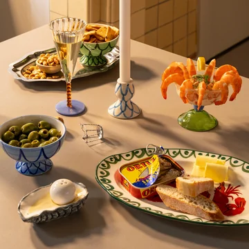 andklevering - Sirène Servierplatte