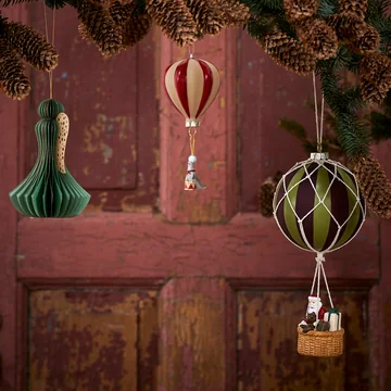 Bloomingville - Hettie Weihnachtsornament, rot