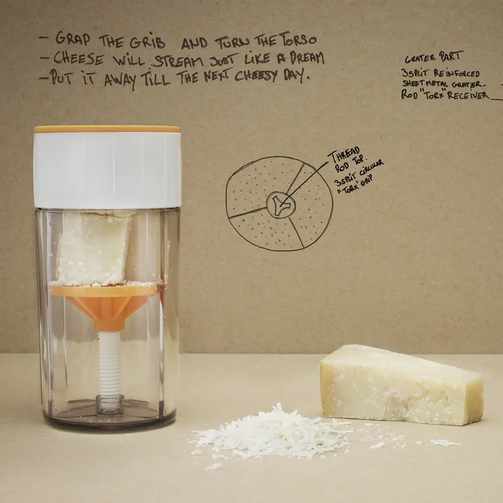 Cheese-It Parmesanreibe von Rig-Tig by Stelton