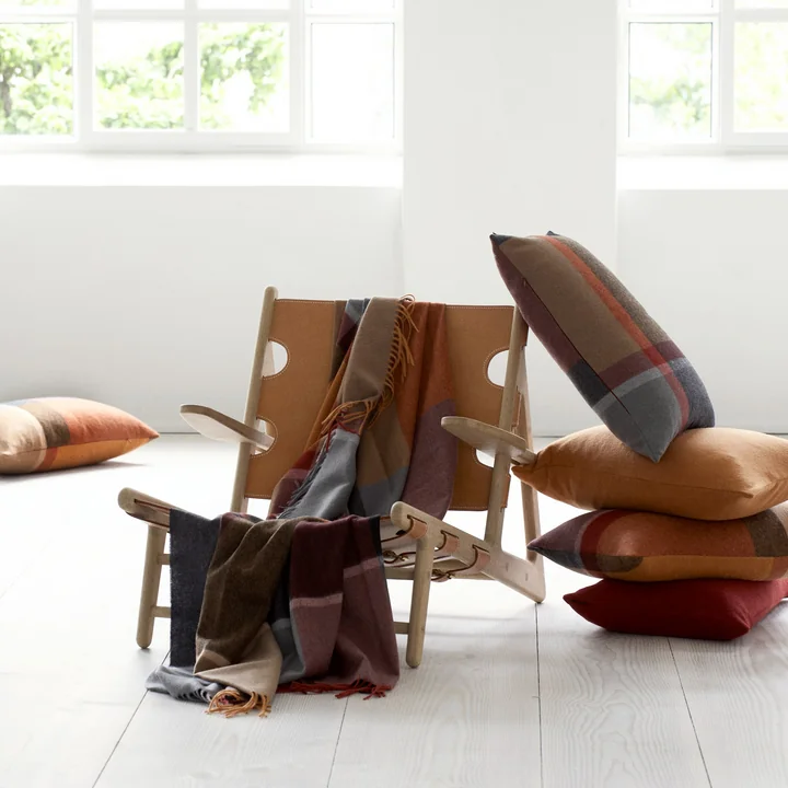 Manhattan Decke und Kissen von Elvang