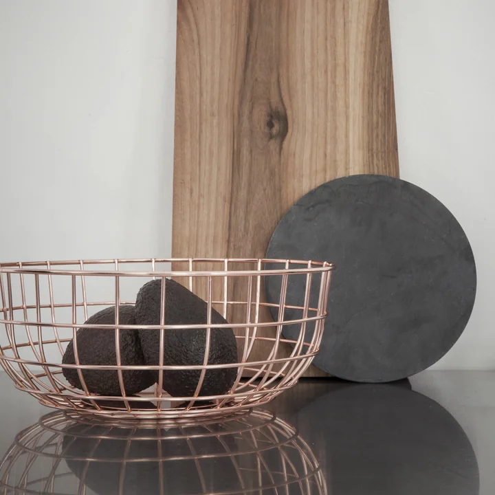 Audo - Norm Wire Bowl, Kupfer