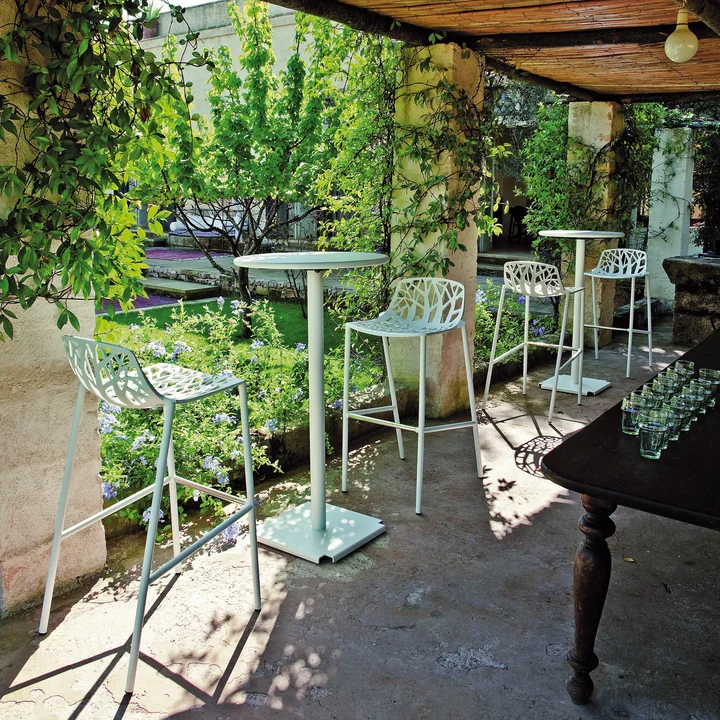 Forest Barhocker von Fast in weiß