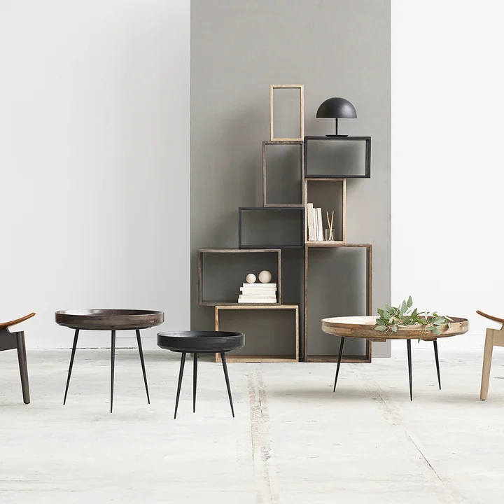 Bowl Table Familie und Box System von Mater