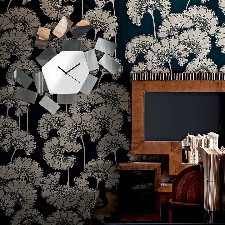 Unregelmäßigen Formen und ein sechseckiges Ziffernblatt