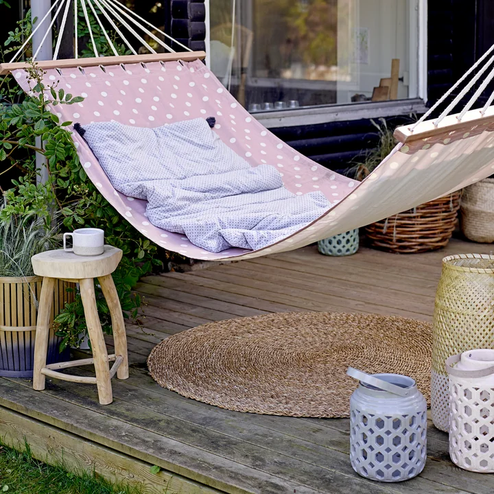 Naturfaser Teppich Ø 120 cm von Bloomingville aus Seegras