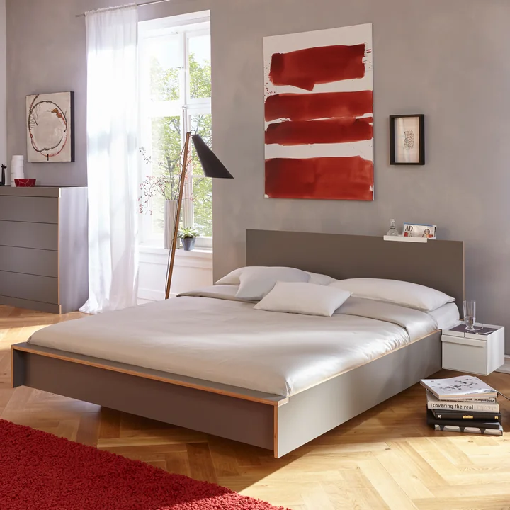 Flai Bett mit Kopfteil von Müller Small Living