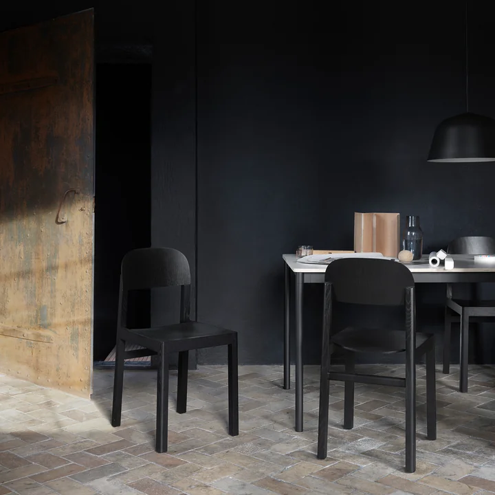 Workshop Chair von Muuto in Schwarz