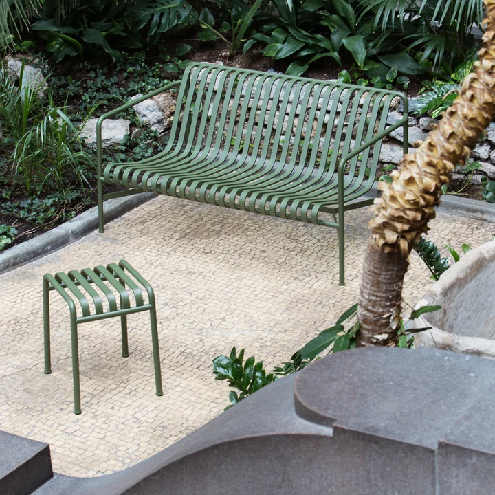 Palissade Lounge Sofa mit Hocker von HAY