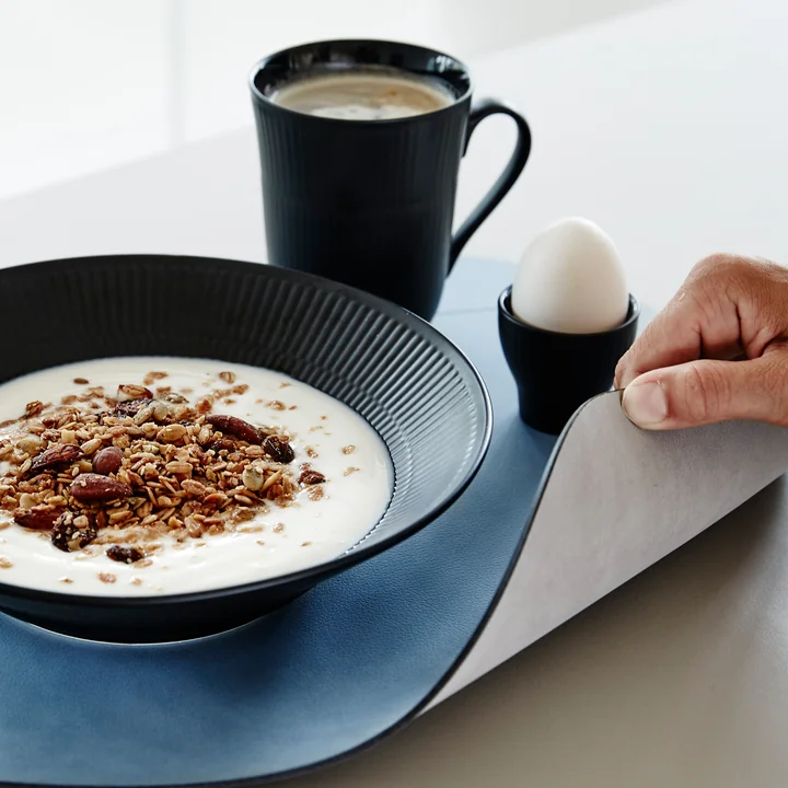 Tischset von Lind DNA aus recyceltem Leder