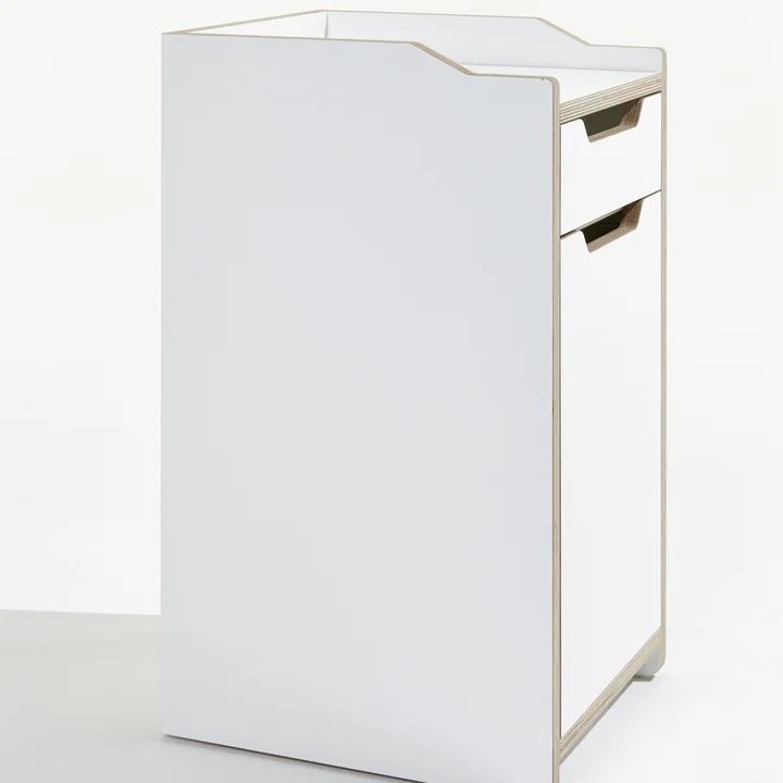 Müller Small Living - Plane Container (Tür rechts), weiß