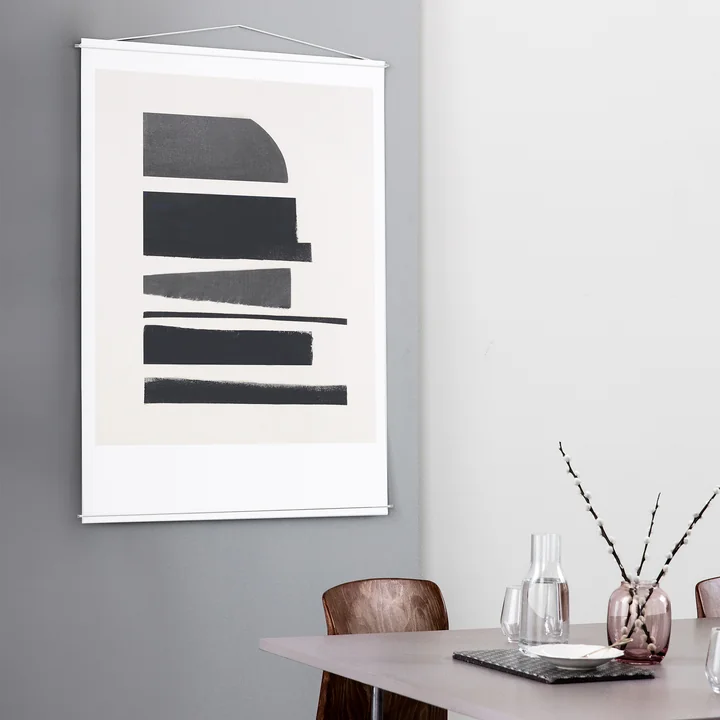 Poster Hanger von Moebe in weiß