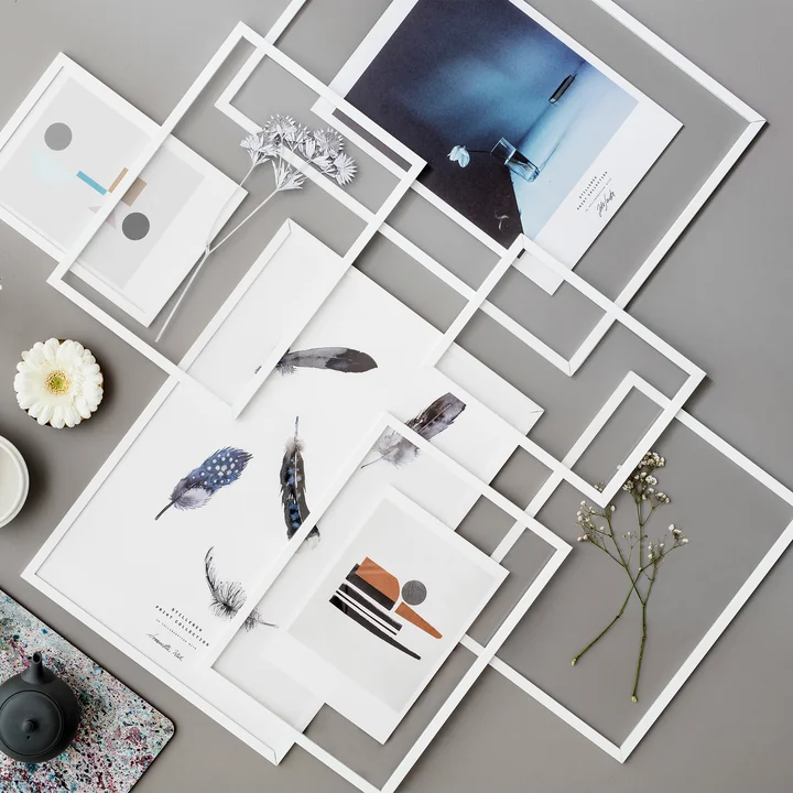 Frame Bilderrahmen von Moebe in weiß