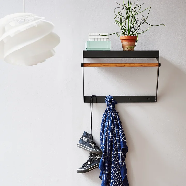 Copenhagen City Rack von Cane-Line in Teak / lava grau