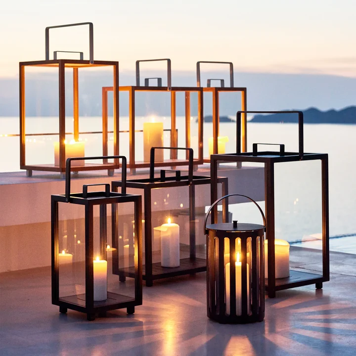 Lighthouse und Lighttube Laternen von Cane-line