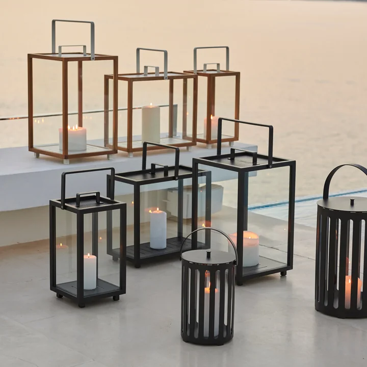 Lighthouse und Lighttube Laternen von Cane-line