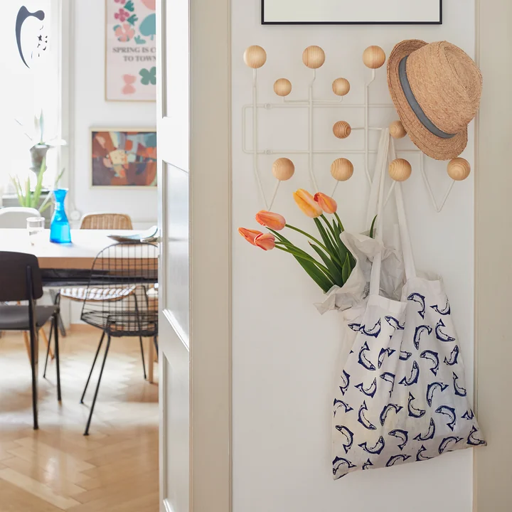 Hang it all Garderobe von Vitra in Kiefer / weiß