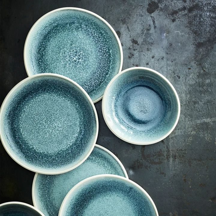 Junto Teller von Rosenthal in aquamarine