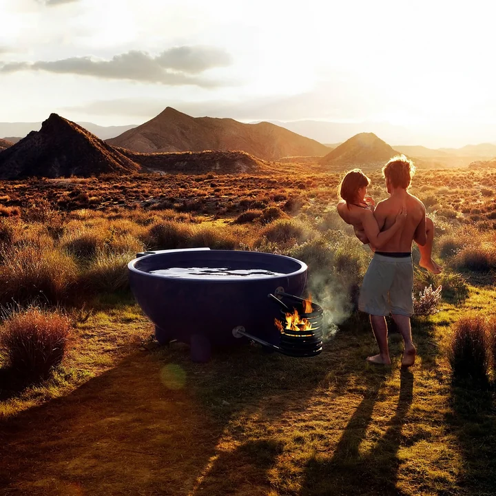 Dutchtub Original von Weltevree in der Natur