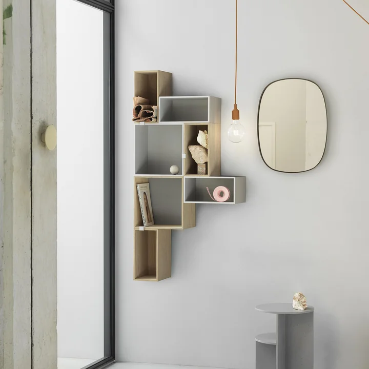 Muuto - Mini Stacked Regalsystem 2.0 - Eiche
