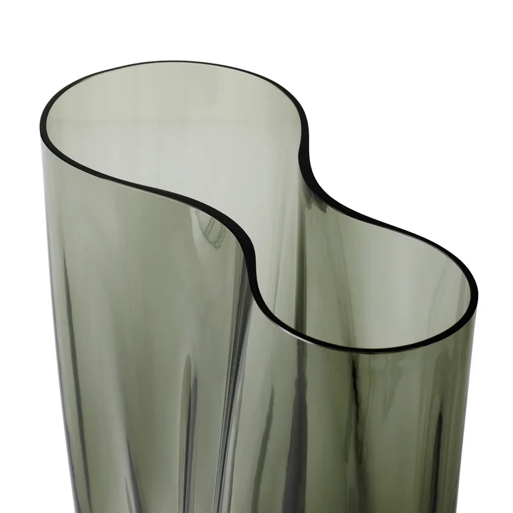 Aer Vase H 49 cm, smoke von Audo