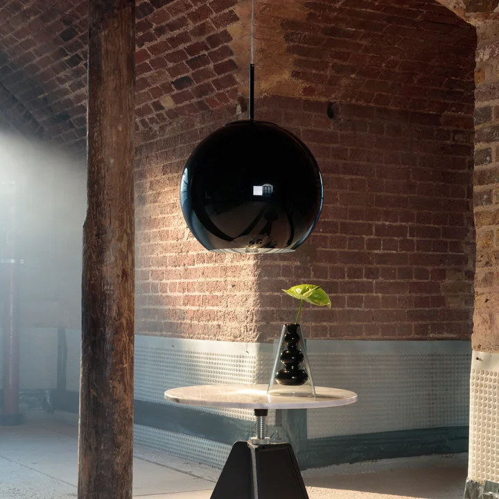 Copper Pendelleuchte Ø 45 cm von Tom Dixon in schwarz