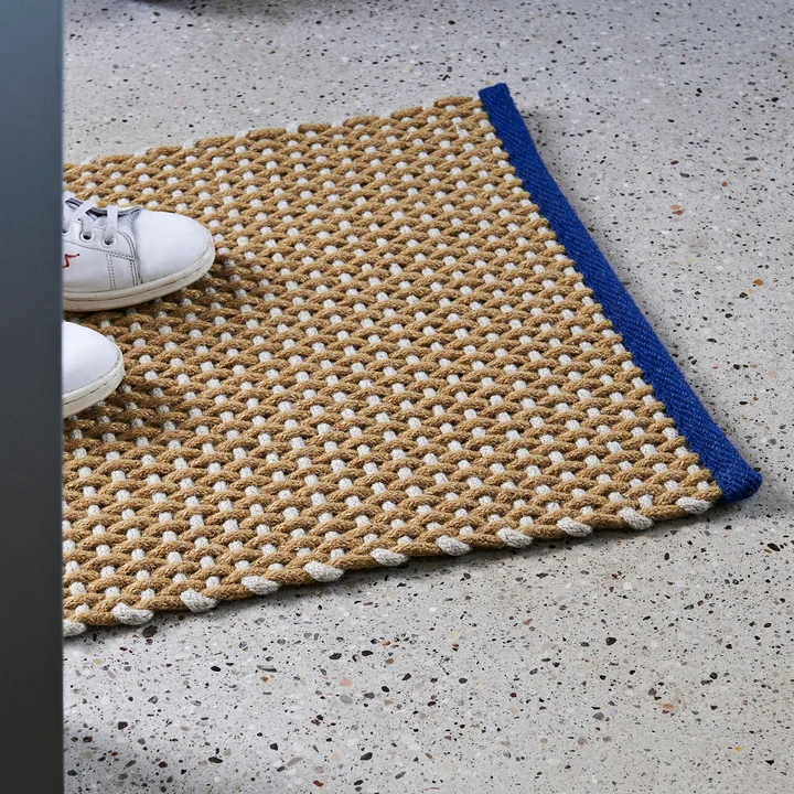 Fußmatte, 50 x 70 cm, gelb von HAY 