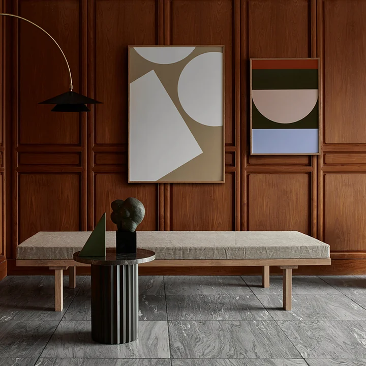 Poster simple Forms und Half Circles von Paper Collective 