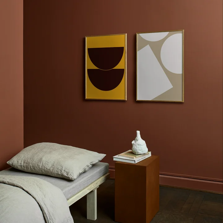 Half Circles und Simple Forms Poster von Paper Collective 