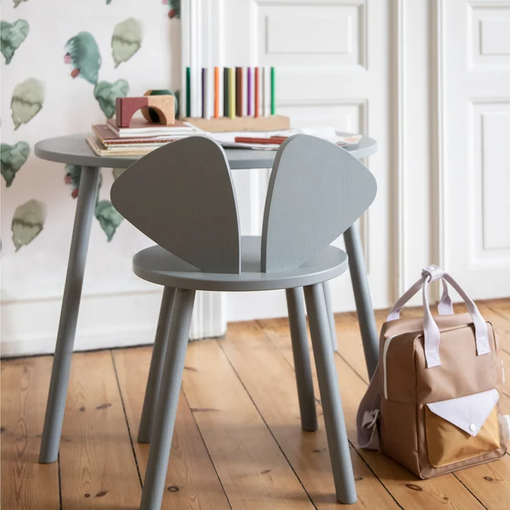 Mouse School Set von Nofred in grau