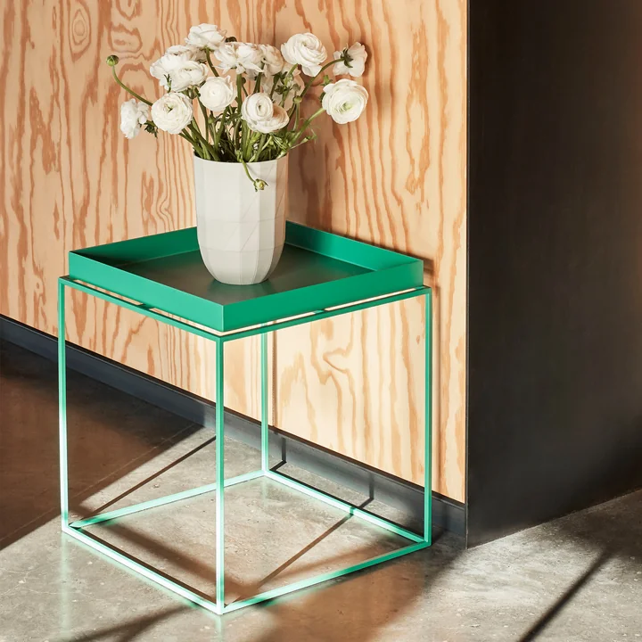 HAY - Tray Table, 40 x 40 cm, peppermint green