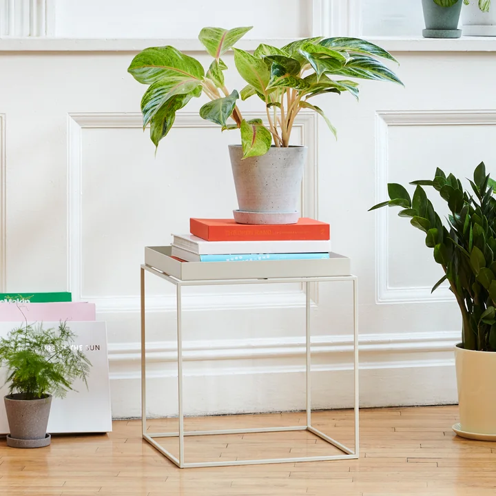 HAY - Tray Table, 40 x 40 cm, warm gray