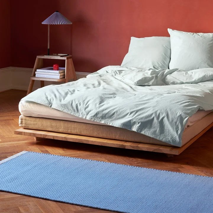 Bias Teppich, 80 x 200 cm, hellblau von HAY.