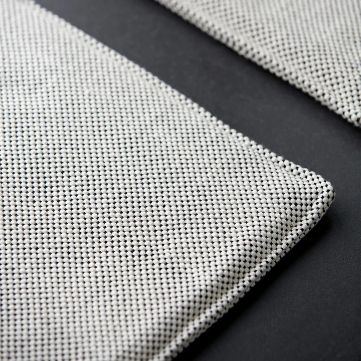 Sitzkissen für Cuun Rattan-Stuhl, 35 x 35 cm, schwarz / weiß von House Doctor zeichnet sich durch hochwertige Verarbeitung aus