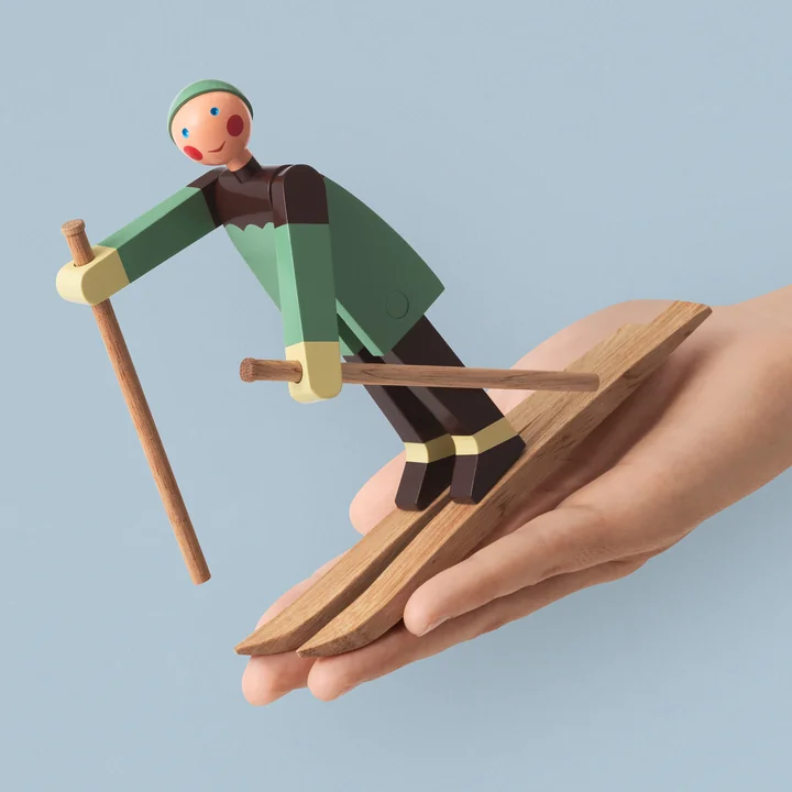 Skiläufer Boje von Kay Bojesen 