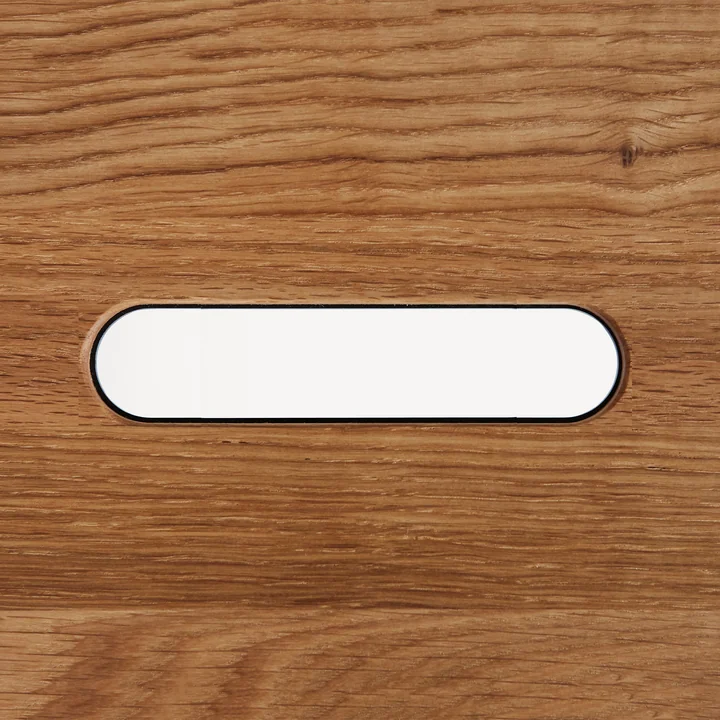 Die Sitzfläche des Adam Hockers im Detail