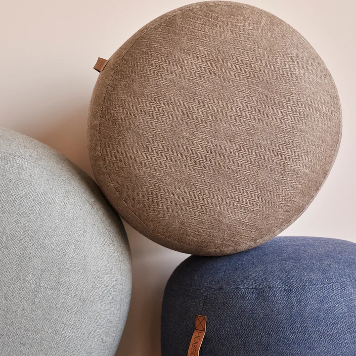 Poufs im skandinavischen Design