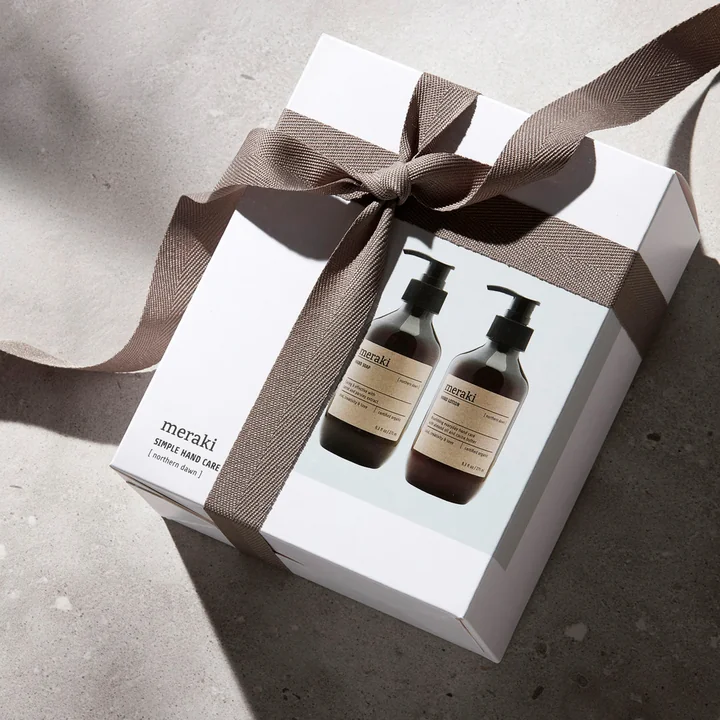 Die Geschenk-Box von Meraki in ihrer stilvollen Verpackung