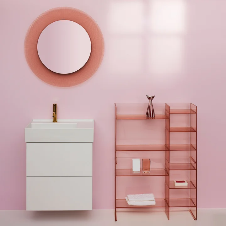 All Saints Spiegel und Sound-Rack Regal von Kartell