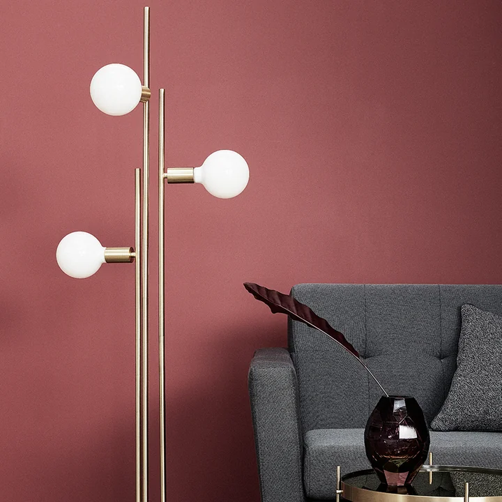 3-flammige Stehleuchte von Hübsch Interior