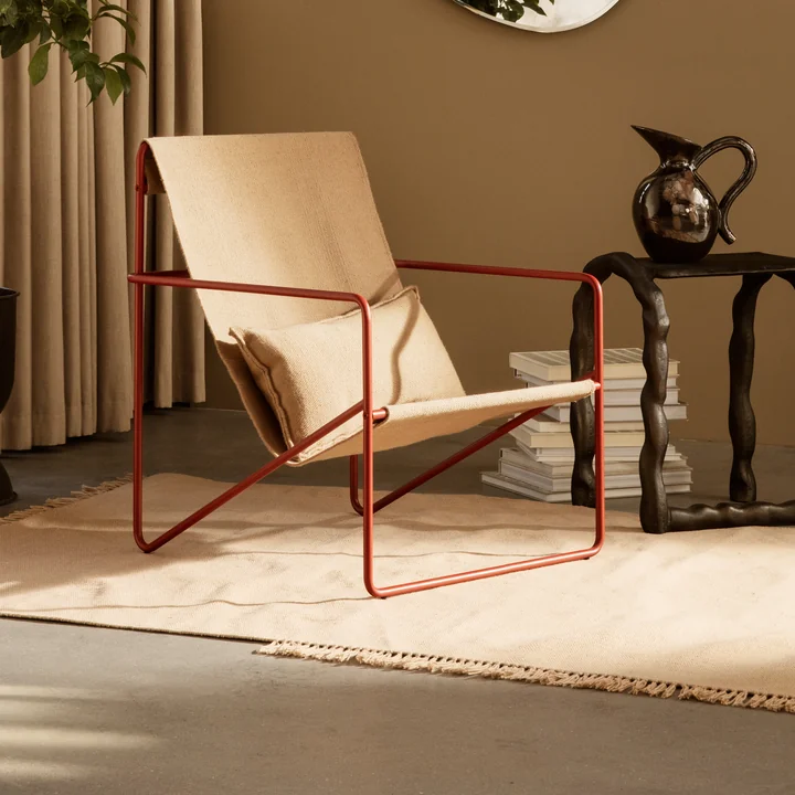 Der Desert Lounge Chair von Ferm Living schont die Umwelt