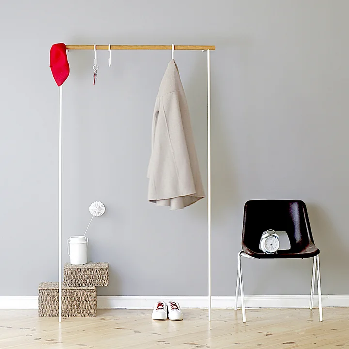 Anlehn-Garderobe ohne Bohren