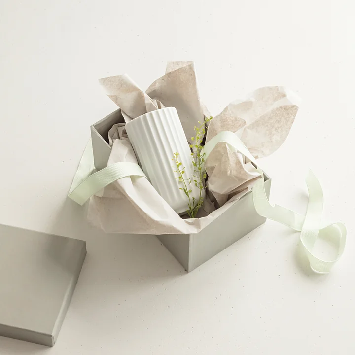 Lyngbyvase (weiß) von Lyngby Porcelæn