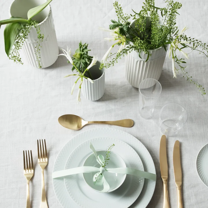 Lyngbyvase (weiß) von Lyngby Porcelæn