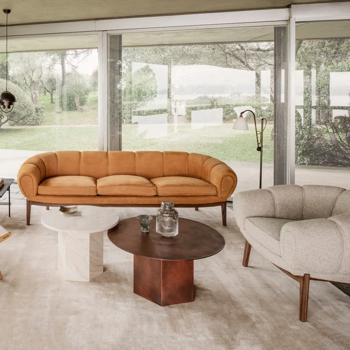 Epic Steel Coffee Table von Gubi