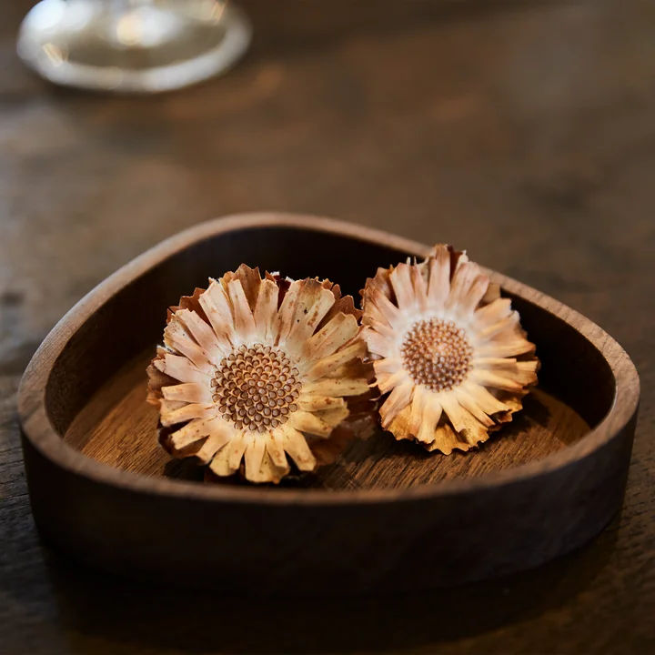 Wood Box Curve S 12,5 x 14 cm von Lind DNA in Eiche geräuchert