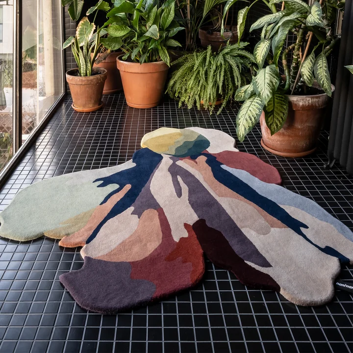 Flora Bloom Teppich 1 von nanimarquina 